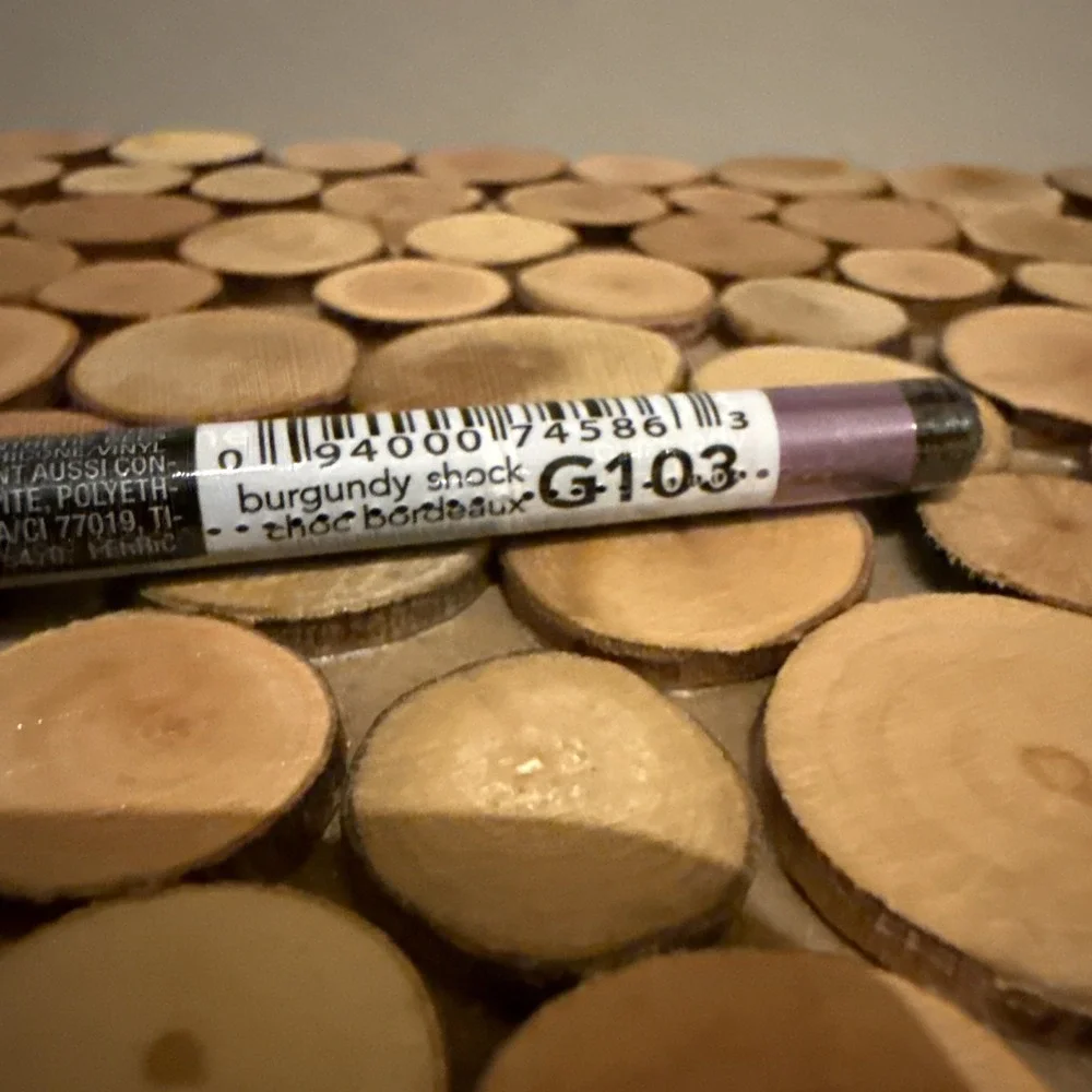 Avon Glimmersticks Chromes Eye Liner- Burgundy Shock G103 New‎ & Sealed!